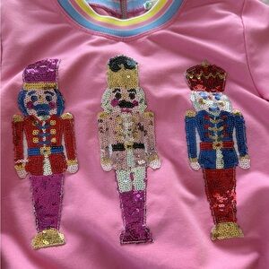 Truly Me Pink Sequin Sweatshirt